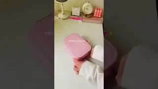 This LED Makeup Organizer Box Changes How You Do Makeup ✨ | With Mirror & Light #shortsviral #rells