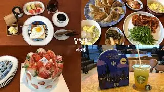 달방울vlog 일상브이로그 ㅣ2024를 보내고👋 2025을 맞이하며🙏 ㅣ새해맞이 떡만두국 🥟ㅣ 스타벅스해리포터콜라보