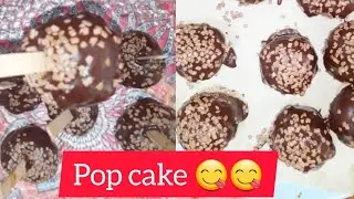pop cakes Recette facile sans cuisson     وصفة البوبس كيك بدون طهي جربهوم يكملو في طقيقة الأولى 😋😋