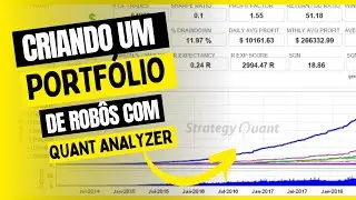 CRIANDO UM PORTF&Oacute;LIO DE ROB&Ocirc;S COM QUANT ANALYZER
