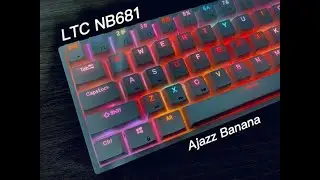 Nimbleback NB681 Mods Before & After Typing Sound l Ajazz Banana Switch l ASMR Sound Test