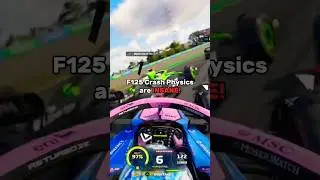 Spin Me Right Round! 😵&zwj;💫 #f1 #f12025 #easports #codemasters #austriangp #crash #fyp #shorts