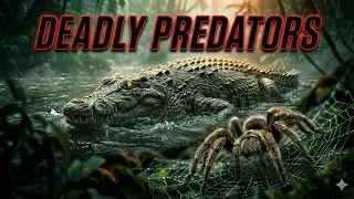 🐊🕷️ Deadly Predators of Nature | AI-Generated Cinematic Wild 🎬🔥