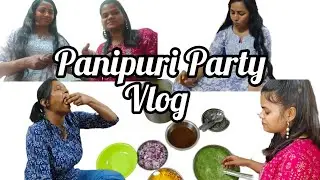 Homemade Panipuri with friends l Full Masti Vlog 🤤😂