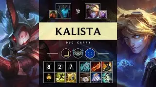 Kalista ADC vs Ezreal - EUW Challenger Patch 25.17