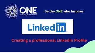 OneSB - How to create a professional Profile On LinkedIn