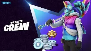 Fortnite UNLOCKING *NEW* CREW PASS 
