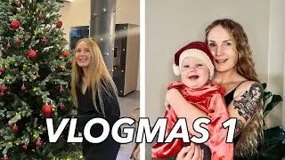 VLOGMAS 1: gravid-scanning, pynter op til jul, laver adventskalender og meget mere (uge vlog)