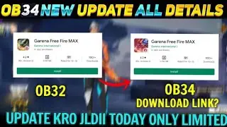 OB 34 Update Free Fire Changes | Free Fire OB 34 Update Full Details |