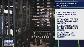 Trump threatens 200% tariff on European alcohol