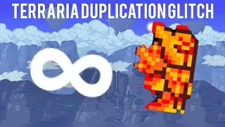 TERRARIA CONSOLE DUPLICATION GLITCH CO-OP - DUPLICATE ANY ITEM IN A MINUTE OR LESS!
