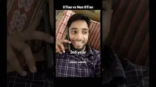 IITian vs Non IITian || IIT Motivation | JEE 2026 | JEE 2027 #iit #jee #shorts