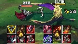 BEL'VETH vs DARIUS FULL BUILD FIGHTS & Best Pentakills!