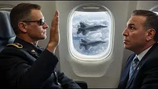 F-35s Surround Commercial Plane &ndash; Then a Tomb Guard Stands Upcd