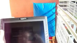 turn around in the sun - motion computing le1600 view anywhere