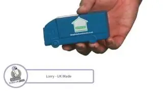 Lorry Shaped Stress Ball - UK Made