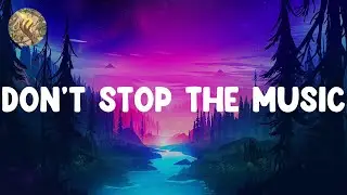Rihanna - Don't Stop The Music (Lyrics) Taio Cruz, Meghan Trainor (Mix)