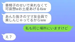 車椅子の私をママ友の旅行から外したボスママ「邪魔者はお留守番よw」→その後、勘違いの彼女だけを残して全員帰宅した理由が…w