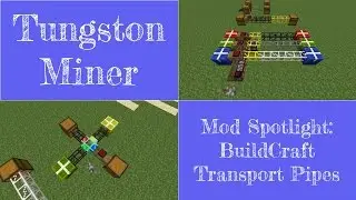 Mod Spotlight: BuildCraft Transport Pipes
