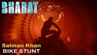 Salman Khan&rsquo;s Amazing Ring Of Fire Bike Stunt In Bharat Movie