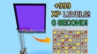 BEST NEW INFINITE GOLD XP FARM! Minecraft Bedrock 1.21! MCPE/Xbox/PS4/Nintendo Switch/Windows10