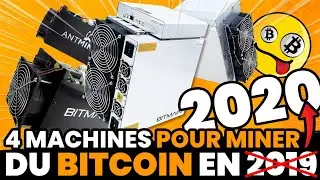 4 machines pour miner du Bitcoin en 2020