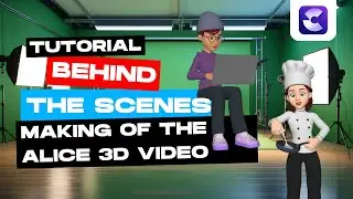 🎬 BEHIND THE SCENES: Creating the Alice 3D Character Reveal