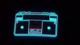 Sound activated LED T-shirt ( radio )
