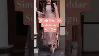 Latest Khaddar Suits for Women 2025 | New Winter Collection | Stylish Khaddar Designs #shorts