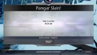 Dauntless Speedrun - Solo Pangar(LVL7) in 1:21:43 (WR)