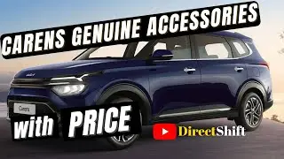 Kia Carens Genuine Accessories List with Price
