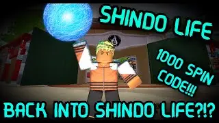 SHINDO LIFE- NEW CODES | 1000 SPINS/BACK TO SHINDO STORY?!?!
