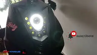 Tutorial Como Cambiar Luces LED de Moto Kymco Agility Digital 3.0 🛵