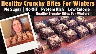 Don’t Buy Sugar Coated Snacks | Try These Healthy Protein Rich Choco Jaggery Amaranth Bites Recipe
