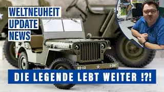 Einfach genial: Die Legende lebt weiter | FMS Willys MB Scaler 1 12 RTR