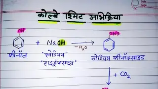 kolbe schmidt reaction class 12 chemistry board exam 25