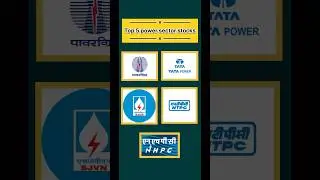 ⚡️🚀 Top 5 power sector stocks | Best power sector stocks 2024 #shorts #share