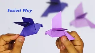 How to Make Origami Paper Bird | Origami Bird | Easy Way To make Bird With Paper