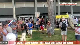 &Agrave; La Ciotat, le mouvement anti-pass sanitaire s'essouffle