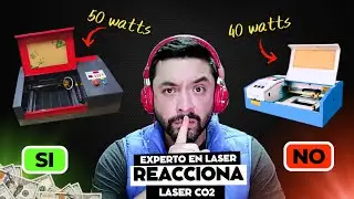 L&Aacute;SER CO2 50W: La MEJOR M&Aacute;QUINA para iniciar tu NEGOCIO?? (con bajo presupuesto) #cortelaser