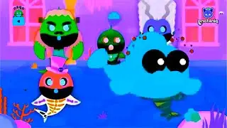 Run Away Ghost! Scared Run! Finny the Shark Super Simple Effects (Sponsored by Preview 2 Effects)