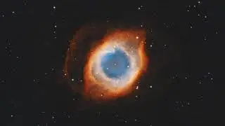 The Helix Nebula - processing steps in PixInsight