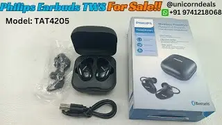 Philips Wireless Earbuds For Sale @Rs.2500/- | Model: Freedom TAT4205 | Open box New | Review