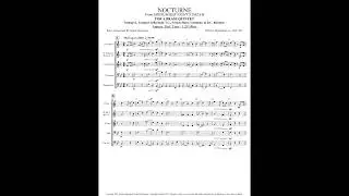 Nocturne - Shoemaker Classic Series (Brass Quintet) - Joshua Shoemaker Music