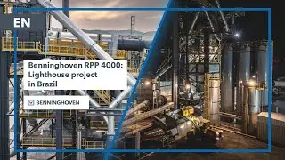 Benninghoven RPP 4000 Asphalt Mixing Plant in S&atilde;o Paulo: Up to One Million Tons of Asphalt per Year