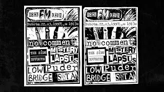 PUDER Live @ Rock FM Club (lo-fi video), Split, March 1997 + backstage/crowd randomness