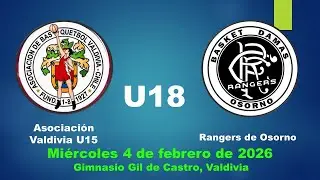 Rangers VS Asociación Valdivia u18