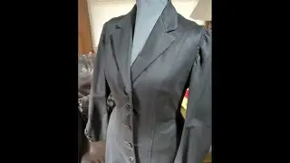 Victorian Edwardian Wool Coat