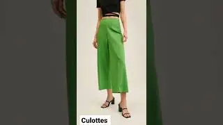 Culotte trousers