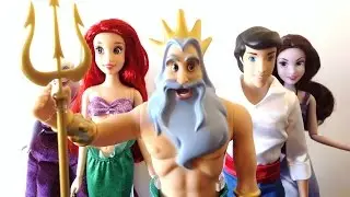 Disney Store The Little Mermaid Deluxe Doll Gift Set 2013 review part 2